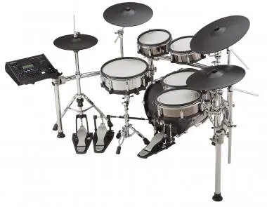 Roland V-Drums hálóbőrös elektromos dobszett + MDS-STG2 dobkarám