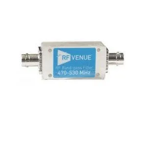RF Venue RFV-BPF470T530 Bandpass Filter, 470-530MHz
