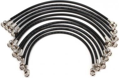 RF Venue Koax kabel, 10ks, BNC konektory, RG8X, 30cm