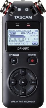 Tascam Přenosný, 2kanálový stereo rekordér, USB rozhraní
