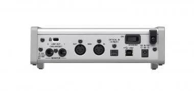 Tascam TM-SERIES102I USB-interfész, 2+8 (analóg+optika) bejárat, 2 (analóg) kijárat, ADAT IN