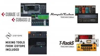 Tascam TM-SERIES102I USB-interfész, 2+8 (analóg+optika) bejárat, 2 (analóg) kijárat, ADAT IN