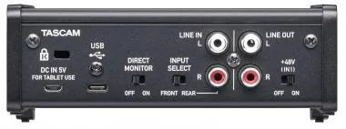 Tascam TM-US1x2HR 192kHz/24-bit, iOS kompatibilitás