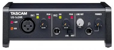 Tascam TM-US1x2HR 192kHz/24-bit, iOS kompatibilitás