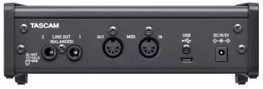Tascam TM-US2x2HR Ultra-HDDA mikrofon előfokok, ultra alacsony zajszinttel, 2 be- és 2 kimenet, 192kHz/24-bit, IOS kom