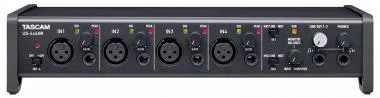 Tascam TM-US4x4HR Ultra-HDDA mikrofon előfokok, ultra alacsony zajszinttel, 4 be- és 4 kimenet, 192kHz/24-bit, IOS kom