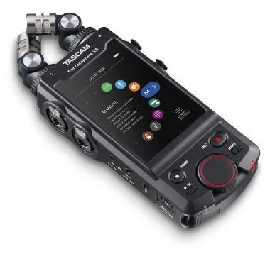 Tascam TM-PORTACAPTUREX8 Hordozható, 8 csatornás sztereó rögzítő
