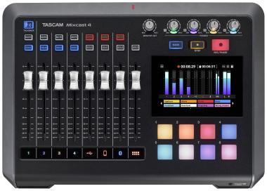 Tascam Mixcast 4, Podcastový mixážní pult, USB audio rozhraní