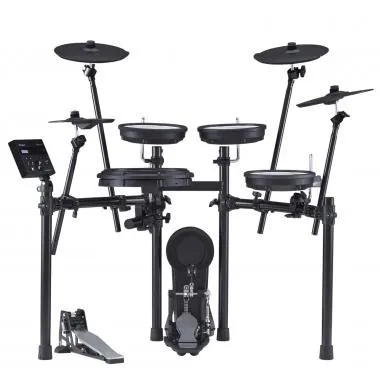 Roland TD-07KX KIT V-Drums elektromos dobszett, belépő szintű, hálóbőrös kivitel, PDX-12-es pergővel