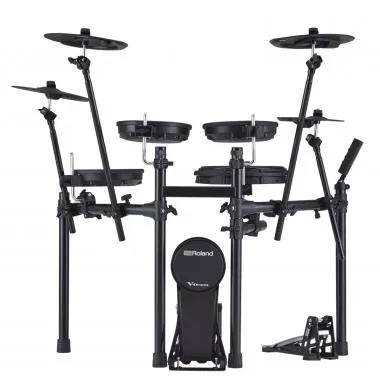 Roland TD-07KX KIT V-Drums elektromos dobszett, belépő szintű, hálóbőrös kivitel, PDX-12-es pergővel