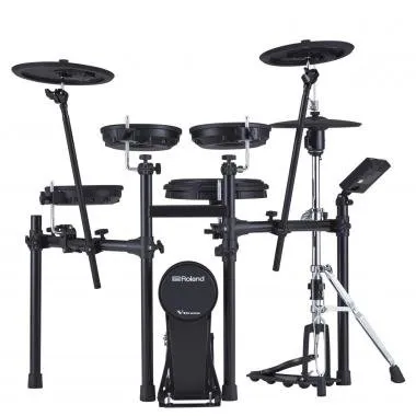 Roland TD-07KVX KIT V-Drums elektromos dobszett, belépő szintű, hálóbőrös kivitel, VH-10-es lábcinnel