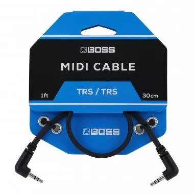 BOSS BCC-1-3535 Speciális TRS/TRS MIDI kábel, 30cm