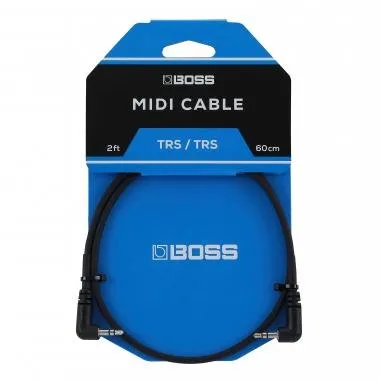 BOSS BCC-2-3535 Speciális TRS/TRS MIDI kábel, 60cm