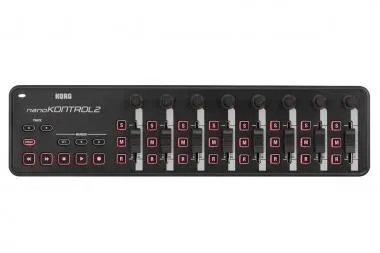 KORG KG-NKONT2BK Kompakt USB MIDI-kontroller, fekete