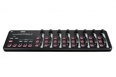 KORG KG-NKONT2BK Kompakt USB MIDI-kontroller, fekete