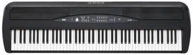 KORG KG-SP280BK 88 billentyűs hordozható digitális zongora, láb, hangszóró, fekete
