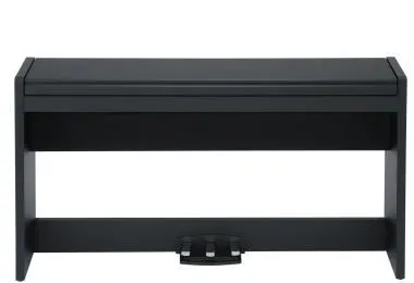 KORG KG-LP380BKU slim design digitális zongora, 88 billentyű, RH3 mechanika, fekete, billentyűfedéllel, USB MIDI csat