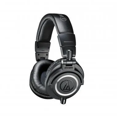 Audio-Technica AT-ATHM50X preciziós zárt stúdiófejhallgató, összecsukható, 3db lecsatolható kábellel