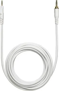 Audio-Technica AT-ATHM50XWH preciziós zárt stúdiófejhallgató, összecsukható, 3db lecsatolható kábellel, fehér színben