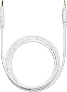 Audio-Technica AT-ATHM50XWH preciziós zárt stúdiófejhallgató, összecsukható, 3db lecsatolható kábellel, fehér színben