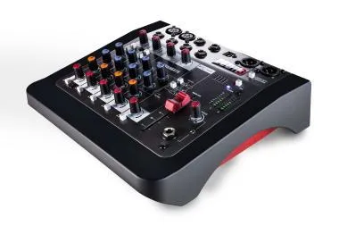 Allen&Heath AH-ZEDI8 kisformátumú keverő, 2 monó/2 sztereó csatorna, 24/96 USB 2X2