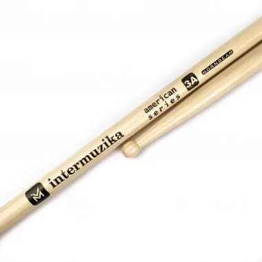 Artbeat American 3A gyertyán dobverő, hordó fejtípus, hossz: 406mm - átmérő: 14,7mm