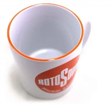 Rotosound MUG-WH-CL bögre, vintage logóval, fehér színű, 330ml űrtartalom