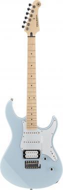 Yamaha elektrická kytara Superstrat, jasanové tělo, šroubovaný javorový hmatník, Ice Blue