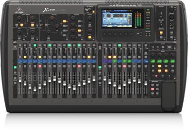 Behringer mixážní pult, digitální, 40 vstupů, 25 busů, 25 motorových faderů