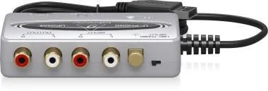 Behringer UFO202 interfész/hangkártya, beépített phono előerősítővel, audiophile, USB