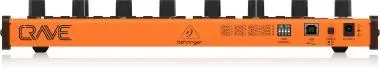 Behringer CRAVE szintetizátor, analóg, félig moduláris 3340 VCO-val, 32-step sequencer