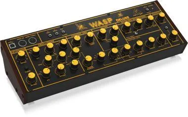 Behringer WASP DELUXE szintetizátor, hibrid, polifónikus, 16 hang, Dual OSC, Multi-Mode VCF, Eurorack formáum