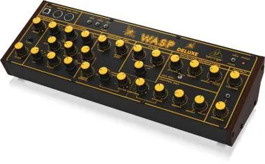 Behringer WASP DELUXE szintetizátor, hibrid, polifónikus, 16 hang, Dual OSC, Multi-Mode VCF, Eurorack formáum