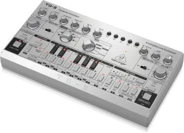 Behringer TD-3-SR szintetizátor, analóg, Bass Line, szekvencerrel, ezüst