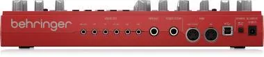 Behringer RD-6-RD dobgép, analóg, 8 dobhanggal, 16-step sequencer, distortion effekt
