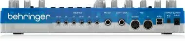 Behringer RD-6-BB dobgép, analóg, 8 dobhanggal, 16-step sequencer, distortion effekt, kék