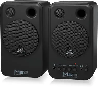 Behringer MS16 aktív stúdiómonitor, 16W, 4\