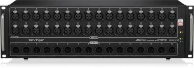 Behringer S32 I/O box, 32 távirányítható Midas előerősítő, 8 kimenet, AES50