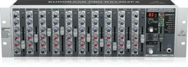 Behringer RX1202FX V2 keverő, analóg, 12 bemenet, Mic/Line, rack, mikrofon-előerősítő, kompresszor, EQ, FX