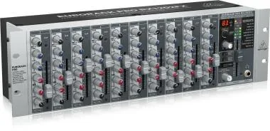 Behringer RX1202FX V2 keverő, analóg, 12 bemenet, Mic/Line, rack, mikrofon-előerősítő, kompresszor, EQ, FX