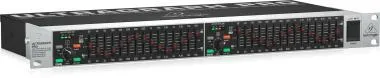 Behringer FBQ1502HD precesszor, 15 sávos sztereó grafikus EQ, FBQ visszacsatolás-érzékelő rendszerrel