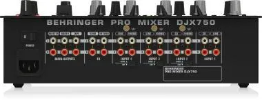Behringer DJX750 keverő, DJ, 5 csatorna, fejlett digitális effektek, BPM számláló