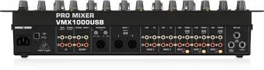 Behringer VMX1000USB keverő, DJ, rack, 7 csatorna, USB/Audio interfész, BPM számláló, VCA vezérlés