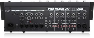 Behringer DX2000USB keverő, DJ, 7 csatorna, INFINIUM VCA Crossfader, digitális effektek, USB/Audio interface