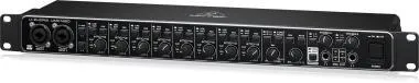 Behringer UMC1820 interfész/hangkártya, 18-be/20-ki, 24-Bit/96 kHz, Midas mikrofon-előerősítők, USB