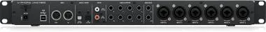 Behringer UMC1820 interfész/hangkártya, 18-be/20-ki, 24-Bit/96 kHz, Midas mikrofon-előerősítők, USB