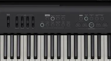 Roland FP-E50 digitális zongora, 2 hangszórós, PHA-4 billentyűzet, kísérettel - állvány nélkül, fekete