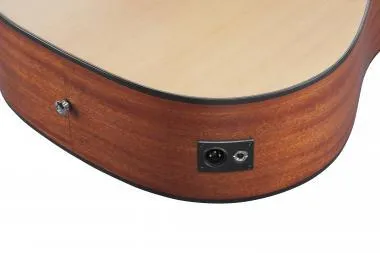 Ibanez AAD50CE-LG elektro-akusztikus gitár, Natural Low Gloss színben