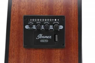Ibanez AAD50CE-LG elektro-akusztikus gitár, Natural Low Gloss színben