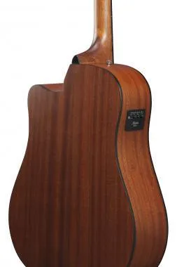 Ibanez AAD50CE-LG elektro-akusztikus gitár, Natural Low Gloss színben